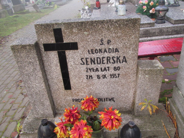 Grób Leokadia Senderska