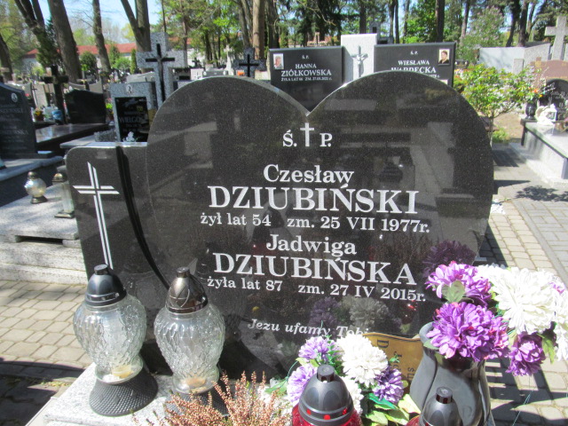 Jadwiga Dziubińska Cegłów - Grobonet - Wyszukiwarka osób pochowanych