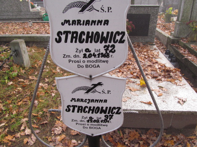 Marianna Stachowicz Cegłów - Grobonet - Wyszukiwarka osób pochowanych