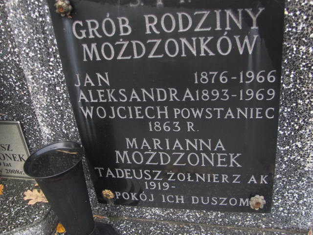 Tadeusz Możdzonek Cegłów - Grobonet - Wyszukiwarka osób pochowanych