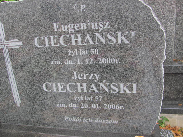Jerzy Ciechański Cegłów - Grobonet - Wyszukiwarka osób pochowanych