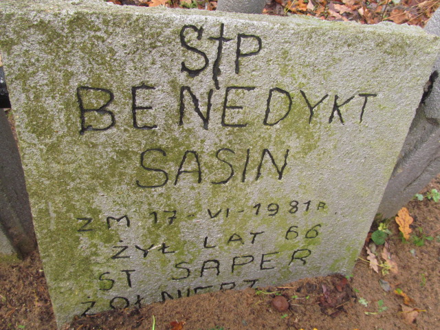 Benedykt Sasin Cegłów - Grobonet - Wyszukiwarka osób pochowanych