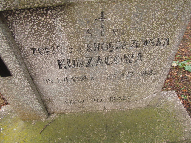 Zofia Kurzacowa 1893 Cegłów - Grobonet - Wyszukiwarka osób pochowanych